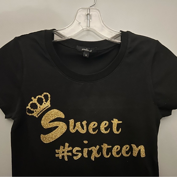 New Sweet 16 T-Shirt Size Small - Picture 2 of 2